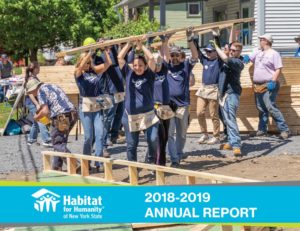 Habitat NYS Annual Report Cover Image