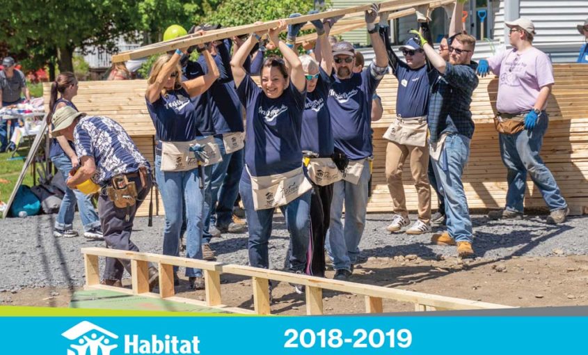 Habitat NYS Annual Report Cover Image