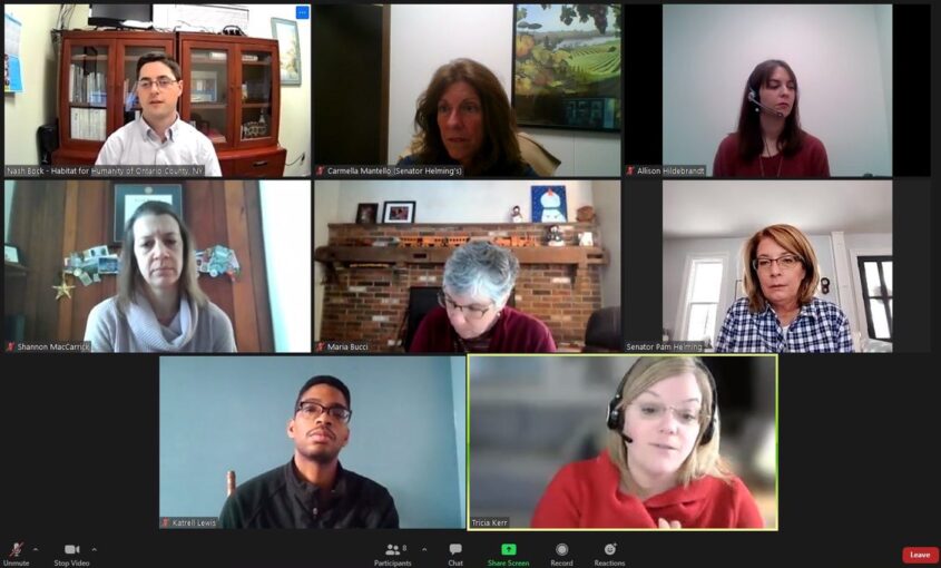 Advocacy Meeting on Zoom